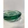 BOWL CRISTALLO VERDE ACQUAMARINA Seguso VINTAGE CIOTOLA GLASS ANNI '50 ø 21 CM