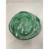 BOWL CRISTALLO VERDE ACQUAMARINA Seguso VINTAGE CIOTOLA GLASS ANNI '50 ø 21 CM