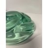 BOWL CRISTALLO VERDE ACQUAMARINA Seguso VINTAGE CIOTOLA GLASS ANNI '50 ø 21 CM
