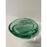 BOWL CRISTALLO VERDE ACQUAMARINA Seguso VINTAGE CIOTOLA GLASS ANNI '50 ø 21 CM