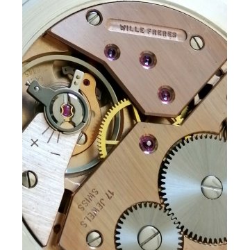 OROLOGIO TASCA ANCRE Wille Freres MONTRE CHEMIN DE FER Ferrovie OLD POCKET WATCH