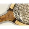 antica rara BRIGATTI RACCHETTA da TENNIS LEGNO primi '900 MILANO collezionismo