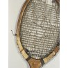 antica rara BRIGATTI RACCHETTA da TENNIS LEGNO primi '900 MILANO collezionismo