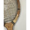 antica rara BRIGATTI RACCHETTA da TENNIS LEGNO primi '900 MILANO collezionismo