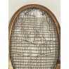 antica rara BRIGATTI RACCHETTA da TENNIS LEGNO primi '900 MILANO collezionismo