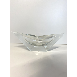 POSACENERE SVUOTA TASCHE VETRO DESIGN GEOMETRICO SFACCETTATO VINTAGE VIDE POCHE