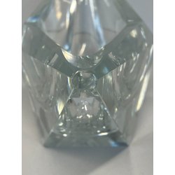 POSACENERE SVUOTA TASCHE VETRO DESIGN GEOMETRICO SFACCETTATO VINTAGE VIDE POCHE