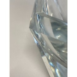 POSACENERE SVUOTA TASCHE VETRO DESIGN GEOMETRICO SFACCETTATO VINTAGE VIDE POCHE