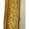 antica CORNICE VASSOIO DORATA legno FOGLIA ORO EPOCA '800 per specchio o dipinti