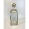 BOTTIGLIA LIQUORE VETRO LIQUOR BOTTLE JEREZ SPAIN DECANTER DECORO DORATO '900