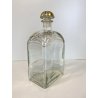 BOTTIGLIA LIQUORE VETRO LIQUOR BOTTLE JEREZ SPAIN DECANTER DECORO DORATO '900