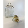 BOTTIGLIA LIQUORE VETRO LIQUOR BOTTLE JEREZ SPAIN DECANTER DECORO DORATO '900