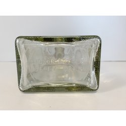 BOTTIGLIA LIQUORE VETRO LIQUOR BOTTLE JEREZ SPAIN DECANTER DECORO DORATO '900