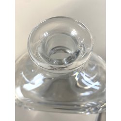 VINTAGE DESCANTER CRISTALLO ORREFORS DESIGN Nils Landberg MIDCENTURY Sweden