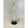 BOTTIGLIA LIQUORE VETRO SOFFIATO MURANO BOTTLE  DECANTER DECORO FIORI