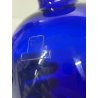 ANTICA BOTTIGLIA CARLO MORETTI VETRO BLU MURANO ANNI 80 DECANTER TAPPO ITALIA