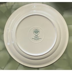 ANTICO SERVIZIO PIATTI 10 pers. Villeroy & Boch Mettlach SAAR Engadin 54 Pz.