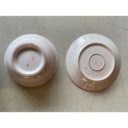 ANTICO SERVIZIO PIATTI 35 pz. Ginori DECORO ESEGUITO Richard Ginori FINE '800