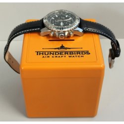 OROLOGIO POLSO CHRONO Thunderbirds Big Falcon QUARTZ Vintage Wrist Watch DATA