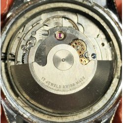 OROLOGIO POLSO AUTOMATICO Aviamatic INCABLOC anni 60 Vintage Wrist Watch MONTRE