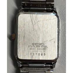 OROLOGIO POLSO UOMO Seiko 6530-5800 quartz ANNI 70 Vintage Wrist Watch MONTRE