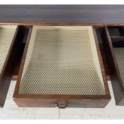 ANTICO BANCONE NEGOZIO RIPIANI CASSA 1800 LEGNO LARICE ABETE BANCO BAR CENTRO