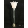 LAMPADA DA TERRA A TULIPANO VETRO DESIGN VINTAGE FLOOR LAMP FRANCIA PARIGI EPOCA