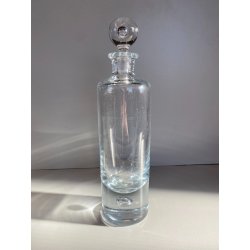 DECANTER CRISTALLO "Pippi" DESIGN Walter Hickman PER KOSTA BODA SVEZIA 31 cm/h