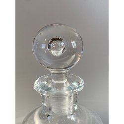 DECANTER CRISTALLO "Pippi" DESIGN Walter Hickman PER KOSTA BODA SVEZIA 31 cm/h