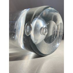 DECANTER CRISTALLO "Pippi" DESIGN Walter Hickman PER KOSTA BODA SVEZIA 31 cm/h