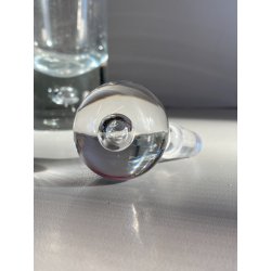 DECANTER CRISTALLO "Pippi" DESIGN Walter Hickman PER KOSTA BODA SVEZIA 31 cm/h