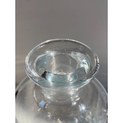 DECANTER CRISTALLO "Pippi" DESIGN Walter Hickman PER KOSTA BODA SVEZIA 31 cm/h