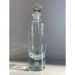 DECANTER CRISTALLO "Pippi" DESIGN Walter Hickman PER KOSTA BODA SVEZIA 31 cm/h