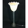 LAMPADA DA TERRA A TULIPANO VETRO DESIGN VINTAGE FLOOR LAMP FRANCIA PARIGI EPOCA