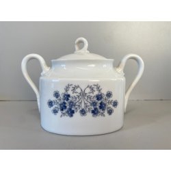 SERVIZIO TE 6Pers. Richard Ginori PORCELLANA BIANCA DECORO NON TI SCORDAR DI ME