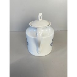 SERVIZIO TE 6Pers. Richard Ginori PORCELLANA BIANCA DECORO NON TI SCORDAR DI ME