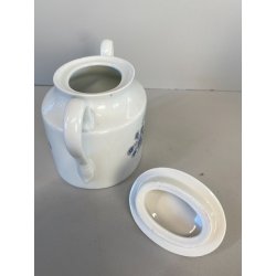 SERVIZIO TE 6Pers. Richard Ginori PORCELLANA BIANCA DECORO NON TI SCORDAR DI ME