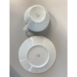 TAZZINA da THE PORCELLANA VECCHIO GINORI BIANCO Richard Ginori TAZZA Tè PIATTINO