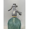 ANTICA BOTTIGLIA SELTZ VETRO VERDE APA GAZOASA STAS 392-52 SODA  EPOCA 1930
