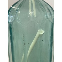 ANTICA BOTTIGLIA SELTZ VETRO VERDE APA GAZOASA STAS 392-52 SODA  EPOCA 1930