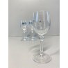 SET 6 BICCHIERI VINTAGE CALICE GRAPPA LIQUORE CRISTALLO BOHEMIA ø 4,5 x 13 cm/h