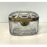 ANTICO SCRIGNO cofanetto BACCARAT cristallo FRANCE epoca '800 hand cut box