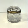 ANTICO SCRIGNO cofanetto BACCARAT cristallo FRANCE epoca '800 hand cut box