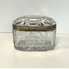 ANTICO SCRIGNO cofanetto BACCARAT cristallo FRANCE epoca '800 hand cut box