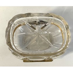 ANTICO SCRIGNO cofanetto BACCARAT cristallo FRANCE epoca '800 hand cut box