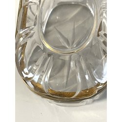 ANTICO SCRIGNO cofanetto BACCARAT cristallo FRANCE epoca '800 hand cut box