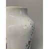 ANTICO VASO CERAMICA SCI LAVENO PORTA FIORI ANNI 30 DECORO FLOREALE DIPINTO