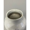 ANTICO VASO CERAMICA SCI LAVENO PORTA FIORI ANNI 30 DECORO FLOREALE DIPINTO