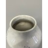 ANTICO VASO CERAMICA SCI LAVENO PORTA FIORI ANNI 30 DECORO FLOREALE DIPINTO