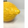 GRANDE FRUTTO VETRI VM Murano CEDRO LIMONE GIALLO  20cm  VINTAGE GLASS '900